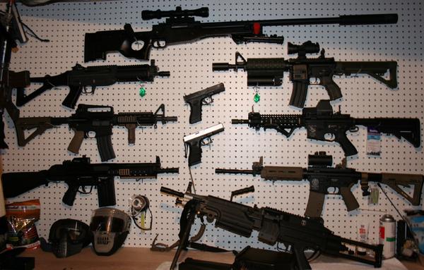 armory down the basement, lol!